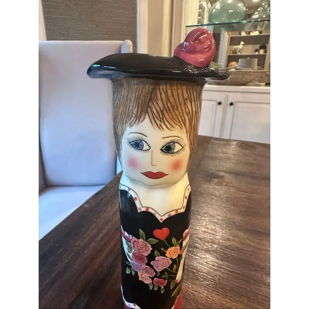 Susan Paley by Ganz whimsical Elizabeth vase